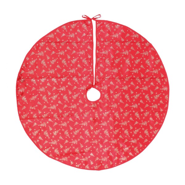 Saia De Arvore Com Estampa Pinheiro 70x70cm 1 Un 1002667