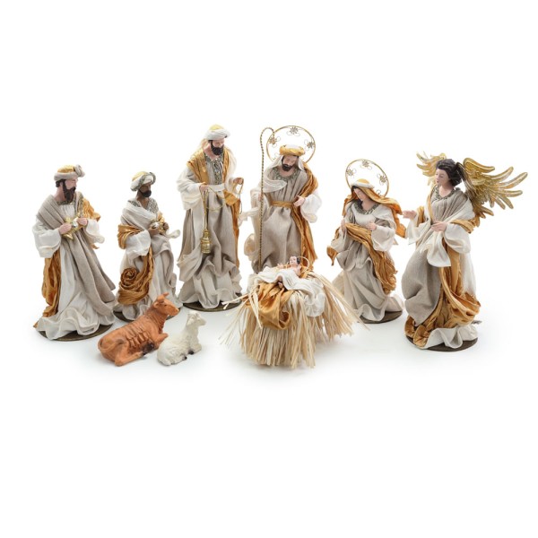 Presepio BCO/OURO 38CM 32x15x3,230cm 1004120