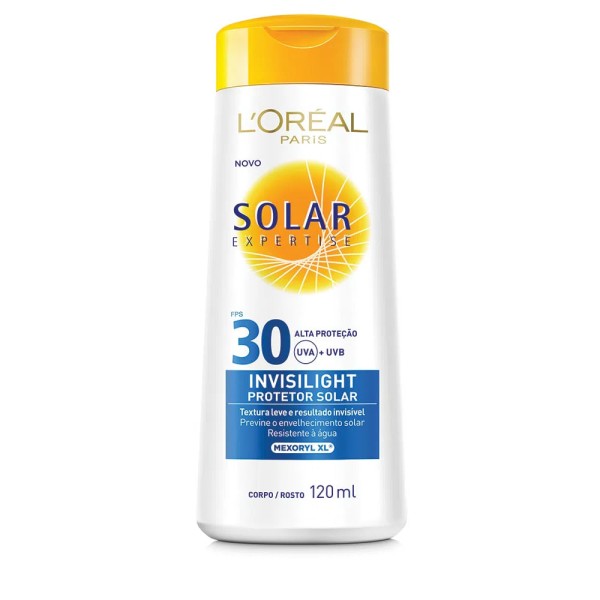 Encontraproduto.com.br - Protetor Solar Invisilight Fps30 120ml Solar Expertise