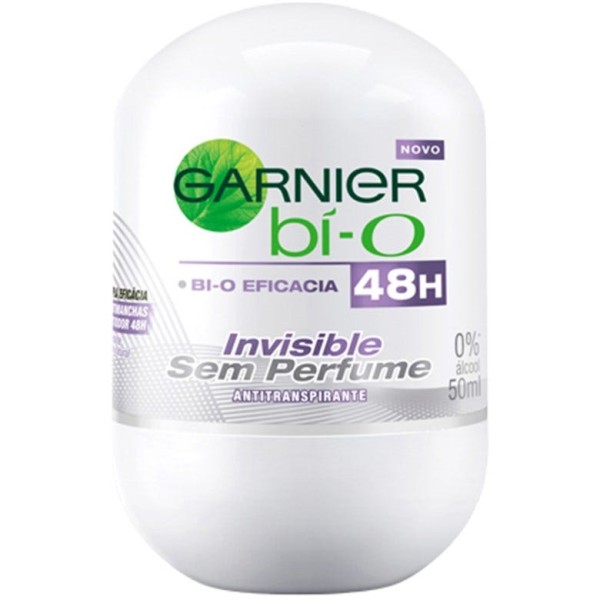 Encontraproduto.com.br - Desodorante Garnier Bi-O Rollon Invisible Sem Perfume Femino 50ml