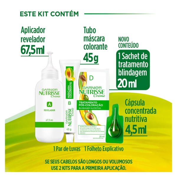 Encontraproduto.com.br - Tintura Nutrissee Kit 91 Louro Cinza Ultraclareador