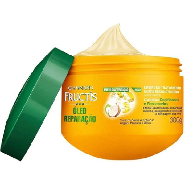Encontraproduto.com.br - Creme de Tratamento GARNIER Fructis Óleo Reparação (Emb. contém 1un. de 300g)