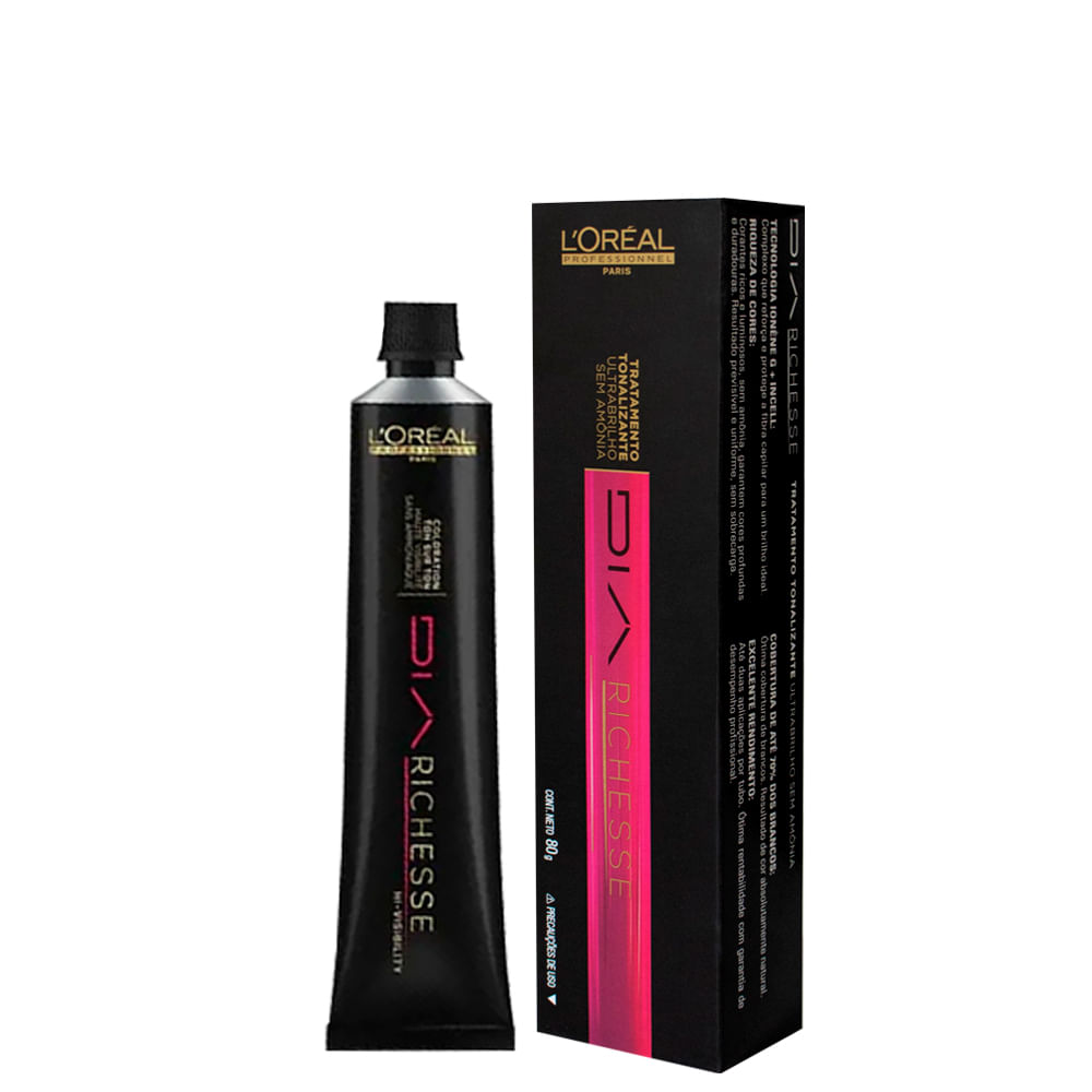 Tonalizante LOréal Professionnel Diarichesse 7.8 Louro Marrom 80 g