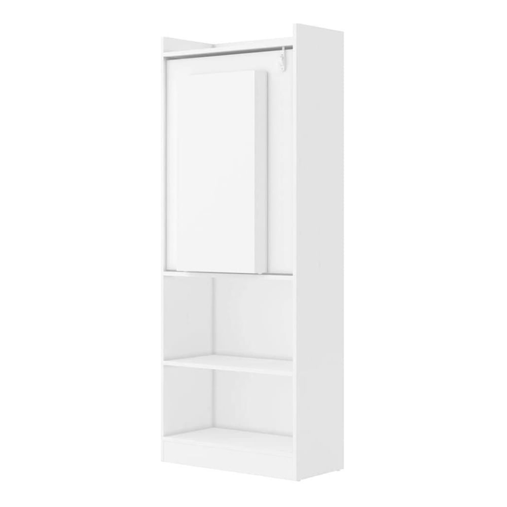Encontraproduto.com.br - Armário multifuncional/multiuso com prateleiras e mesa retrátil com organizador Multimóveis