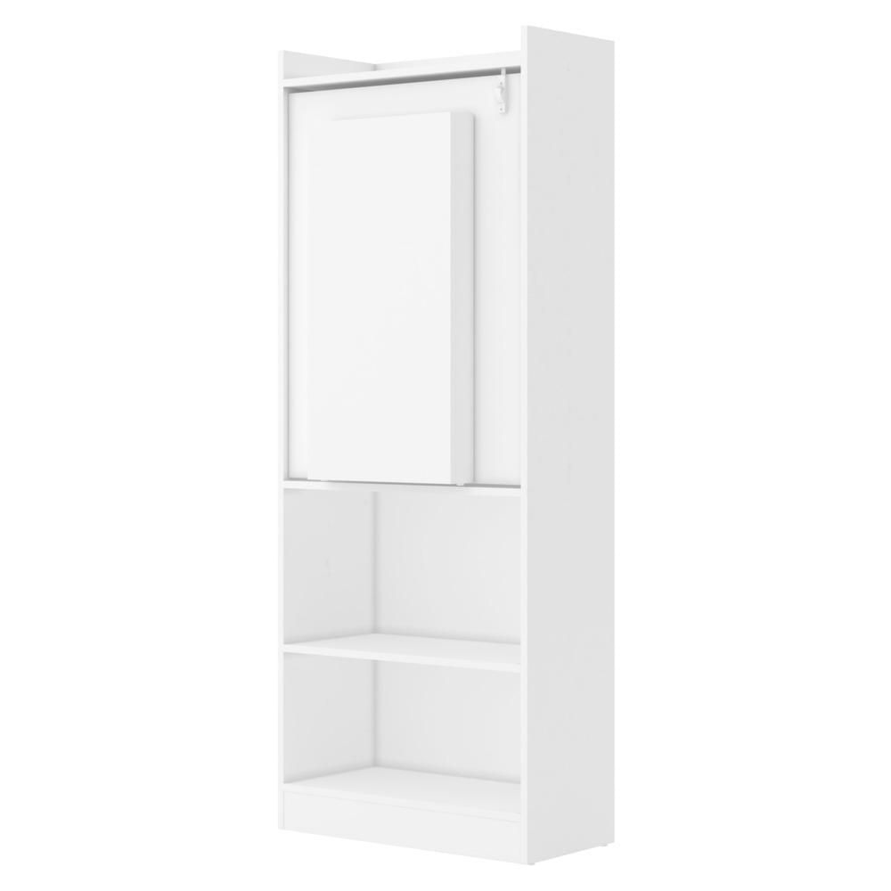 Encontraproduto.com.br - Armário multifuncional/multiuso com prateleiras e mesa retrátil com organizador Multimóveis
