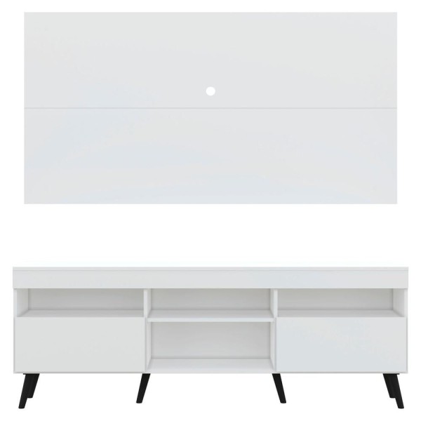 Encontraproduto.com.br - Rack com Painel e Suporte para TV até 65