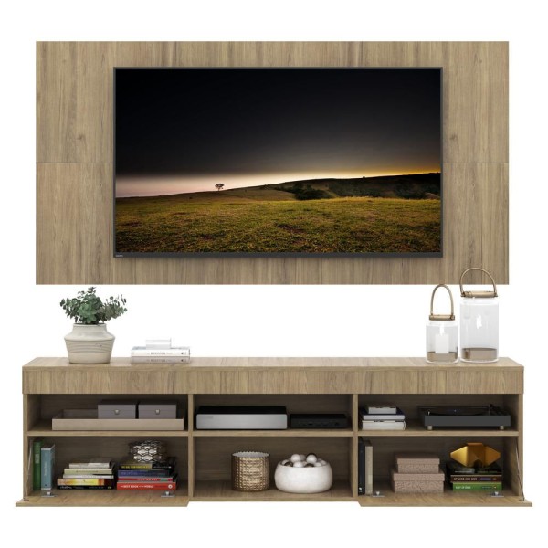 Encontraproduto.com.br - Rack com Painel TV 65