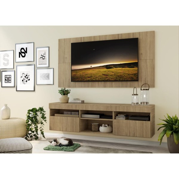 Encontraproduto.com.br - Rack com Painel TV 65