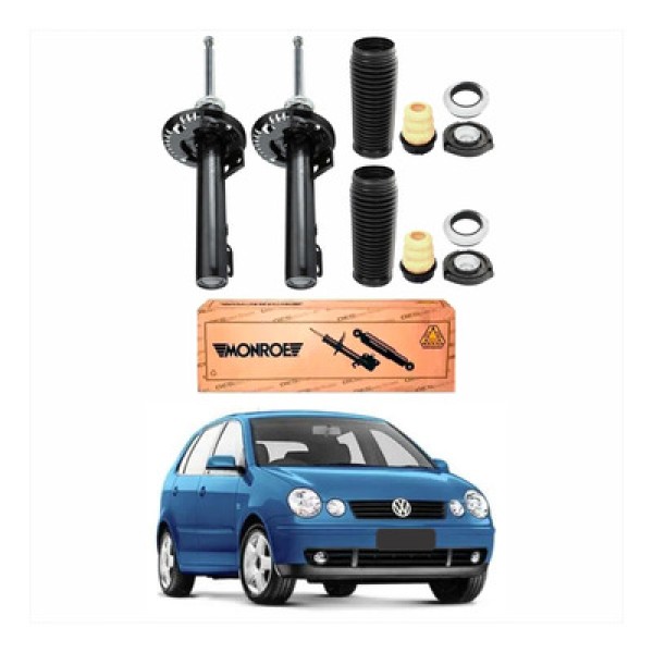 Amortecedor VW Fox 2004 a 2022 Dianteiro Motorista Passageiro Monroe SP269