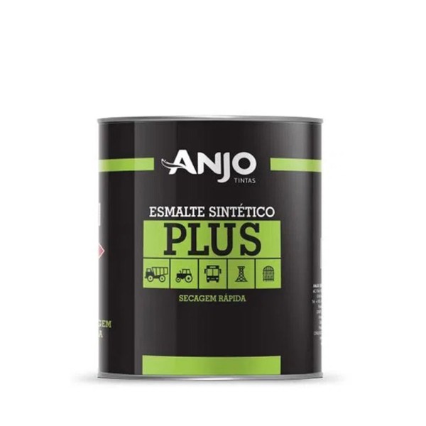 Encontraproduto.com.br - Tinta Esmalte Sint Plus Anjo Preto Fosco 900ml