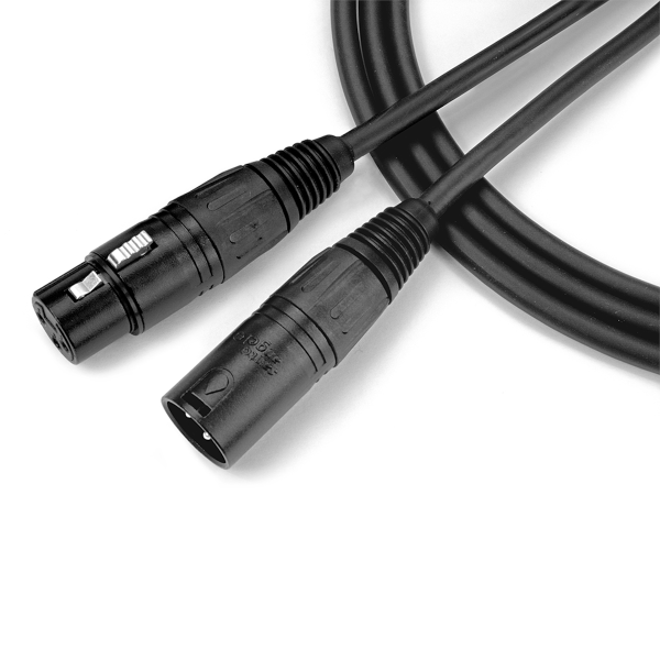 Cabo de Microfone XLRM/XLRF 7,6M Ninja LW B 25FT - Santo Angelo