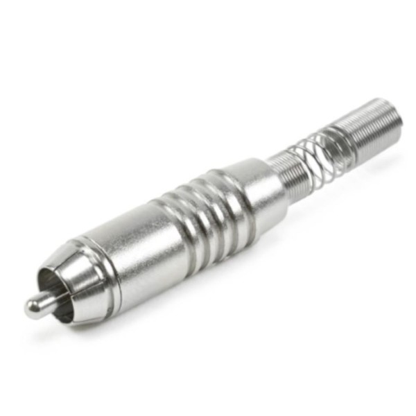Encontraproduto.com.br - Plug RCA Ninja com Mola