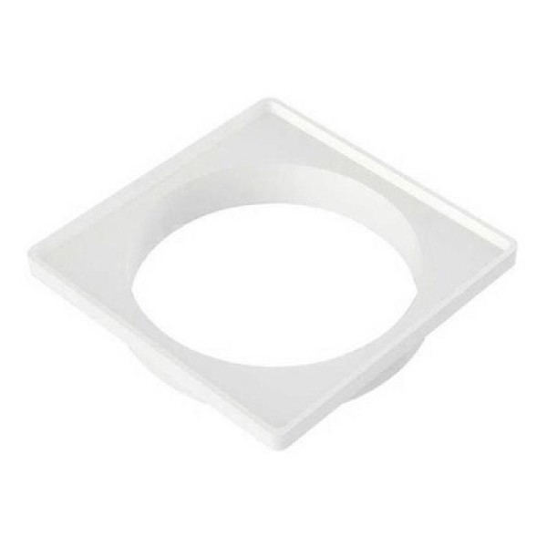 Porta Grelha Quadrado para Grelha Quadrada PVC Branco DN150 Tigre