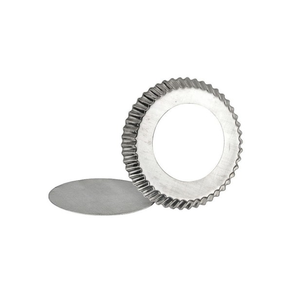 Encontraproduto.com.br - Forma para Torta Crespa 17cm com Fundo Falso un CAPARROZ