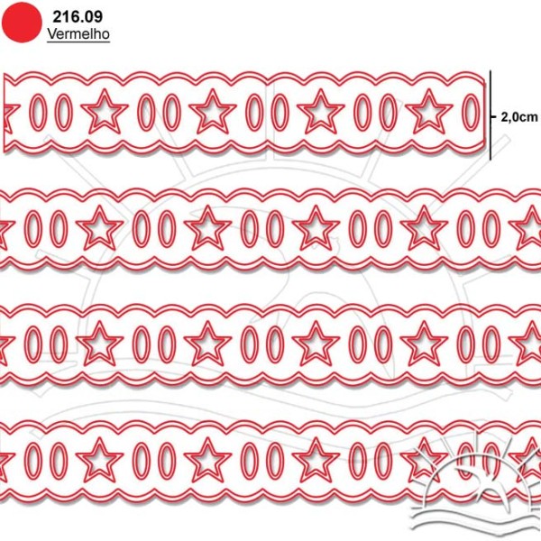Passa Fita Marilda Mod. 13 com Estrela 10 Metros - Cores