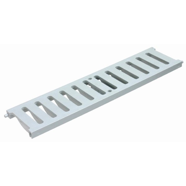 Encontraproduto.com.br - Ralo Grelha De Piso 13x50cm Branca Veículos Até 3 Tonelada - 32.03.056.4 - Tigre