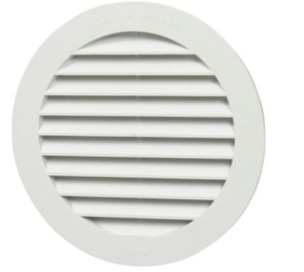 Grelha De Ventilação Redonda 190mm - Tigre.