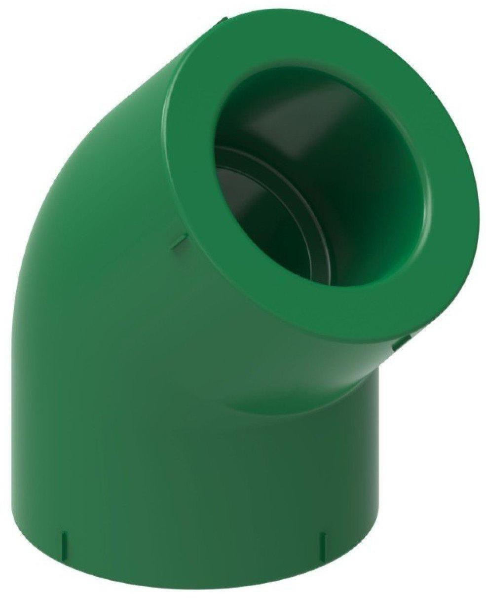 Joelho PPR Água Quente Tigre 45° 32mm