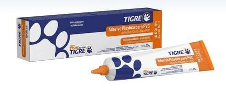 Adesivo Pvc Tigre Incolor 75g