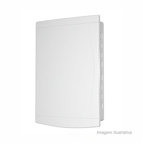 Encontraproduto.com.br - quadro distribuidor embutir c/barr 27/36 disj tigre