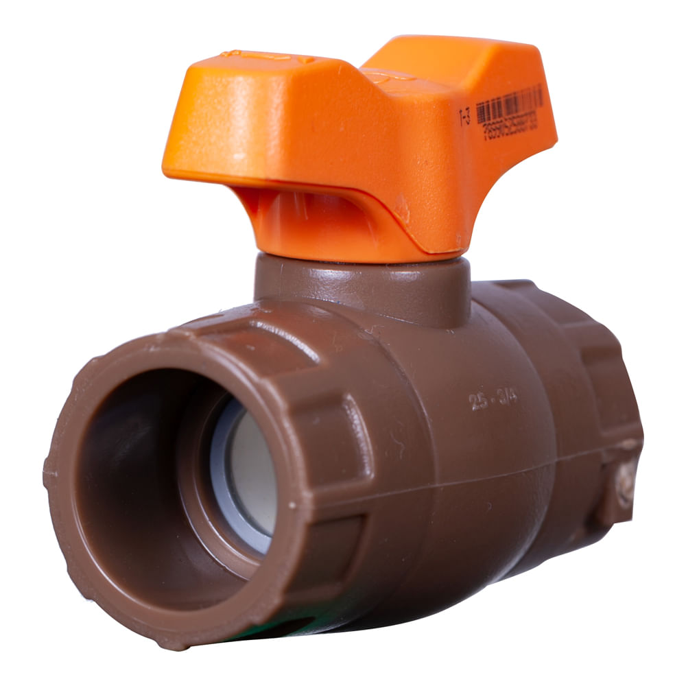 Encontraproduto.com.br - Registro de Esfera Compacto Soldável PVC 25mm Tigre