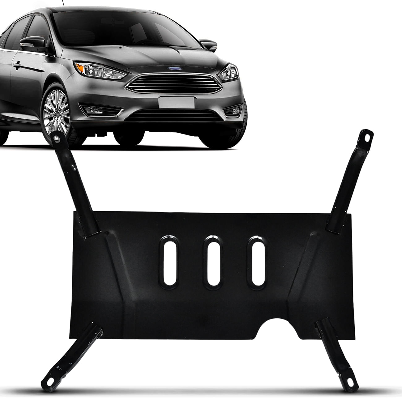 Protetor de Cárter 1.2 New Focus 2014 2015 2016 2017 2018 2019 Peito de Aço