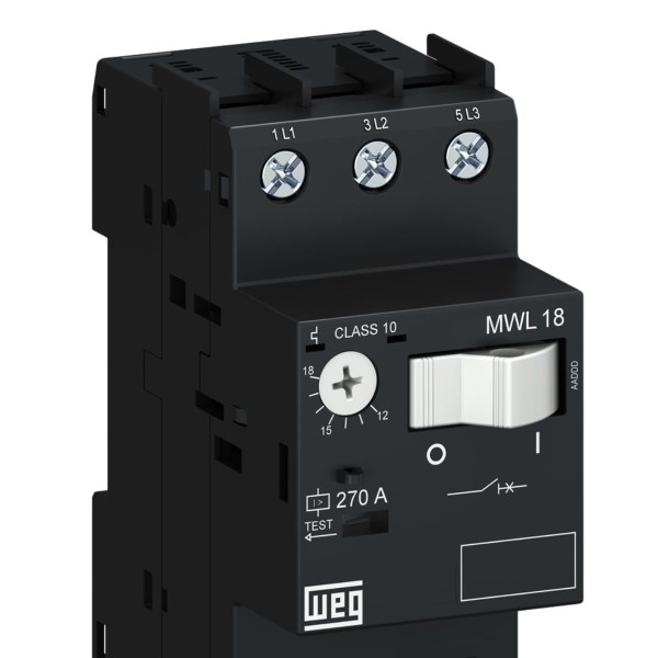Encontraproduto.com.br - Disjuntor Proteção Motor 0,16-0,25A MWL18-3-C025 14158317 Weg