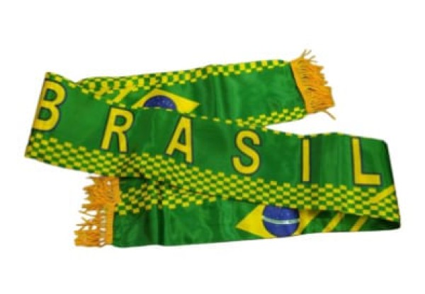Encontraproduto.com.br - Cachecol Do Brasil De Tecido 1 Un Wincy