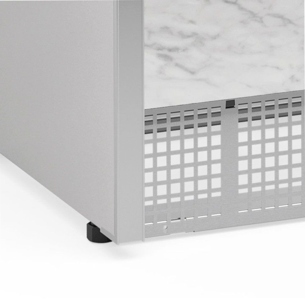 Encontraproduto.com.br - Vitrine Refrigerada Ar Forçado Aurora Gpfa140r Gelopar Aurora Refrigerada 1,40mt Branco 220v