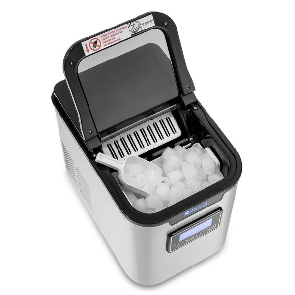 Encontraproduto.com.br - Maquina De Gelo Portatil Inox Gmgd15 12kg 127v Mono Gelopar