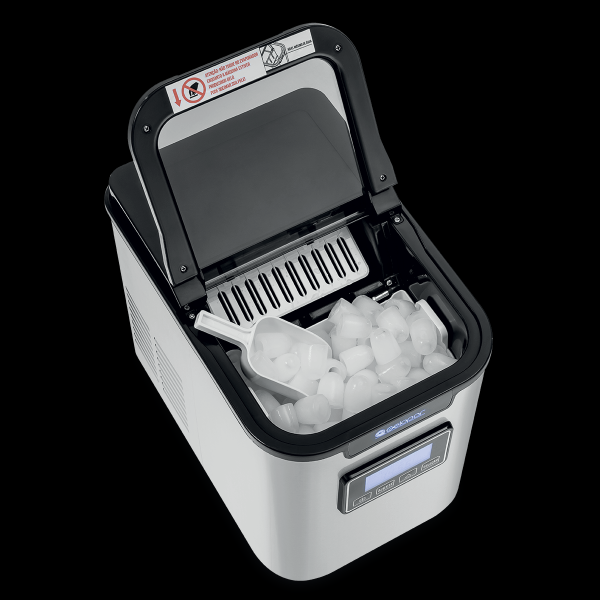 Encontraproduto.com.br - Maquina De Gelo Portatil Inox Gmgd15 12kg 127v Mono Gelopar