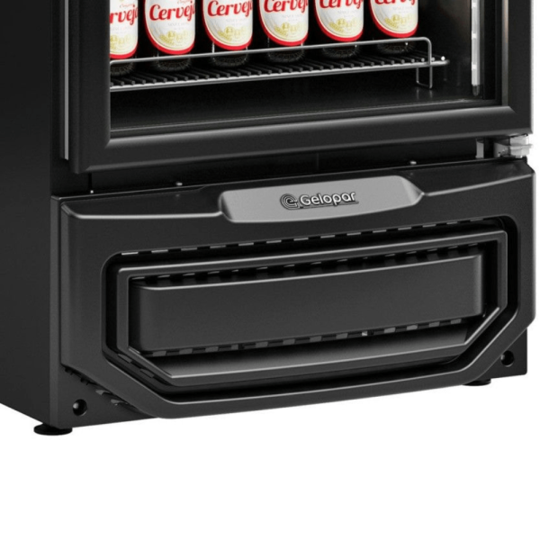 Encontraproduto.com.br - Cervejeira Porta De Vidro Grb57vpr Gelopar Expositor 572l Preta 220v