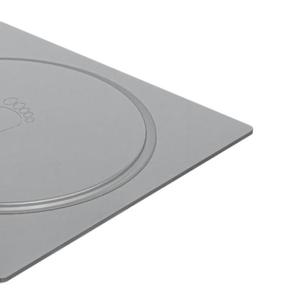 Encontraproduto.com.br - Ralo Click Inox Quadrado Real Cromado 15cm