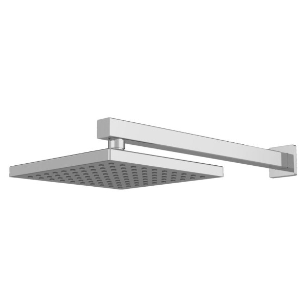 Encontraproduto.com.br - Chuveiro 20cm Quadrada Real Cromado