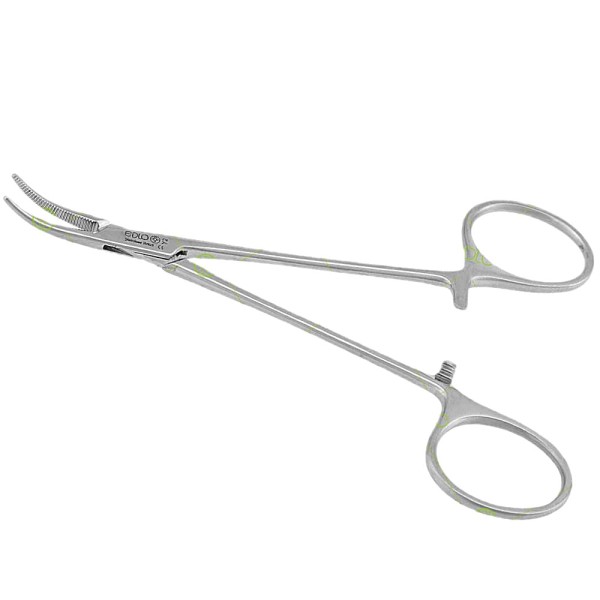 Encontraproduto.com.br - Pinça Halsted Mosquito 12Cm | 4 3/4 - Curva Edlo