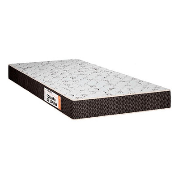 Encontraproduto.com.br - Colchão Solteiro Espuma D20 Confortex  (78x188x12) - Plumatex
