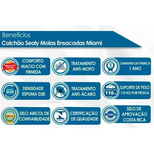 Encontraproduto.com.br - Conjunto Box Baú Casal: Colchão Molas Ensacadas Plumatex Mas