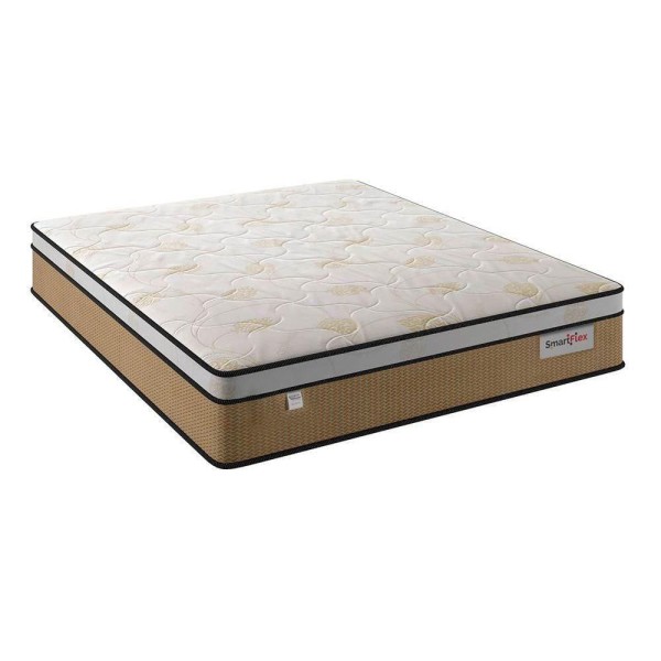 Encontraproduto.com.br - Colchão Casal Molas Ensacadas Masterpocket Smart Flex Euro Pillow (138x188x28) - Plumatex