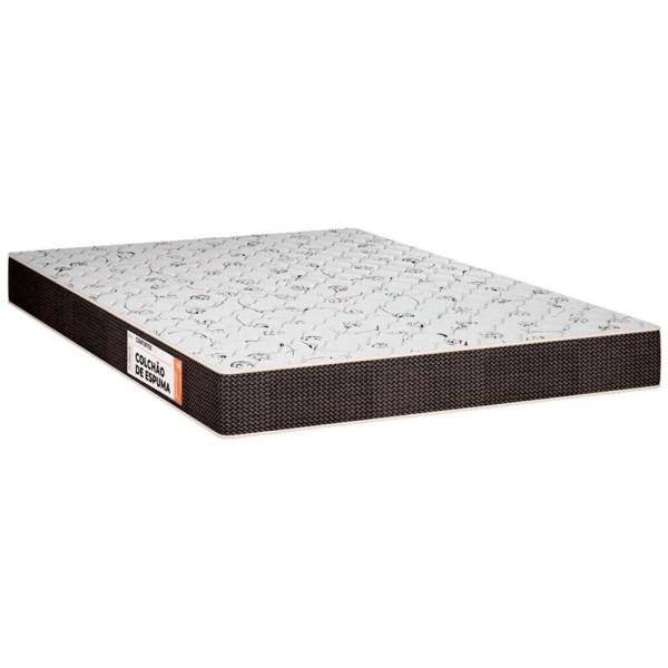 Encontraproduto.com.br - Colchão Casal Espuma Confortex D20 (138x188x14) - Plumatex