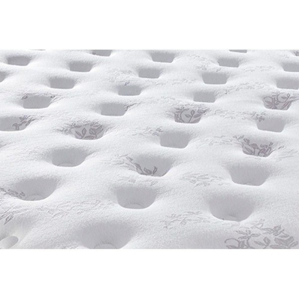 Encontraproduto.com.br - Cama Box Queen: Colchão Molas Plumatex Masterpocket Ensacadas Miami + Base Branco(158X198)