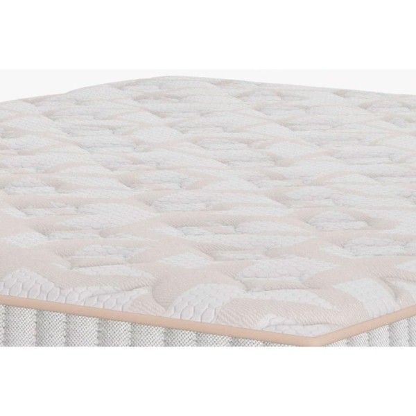 Encontraproduto.com.br - Cama Box Queen: Colchão Molas MasterPocket Ensacadas Plumatex Miami + Base CRC Suede Black(158x198)