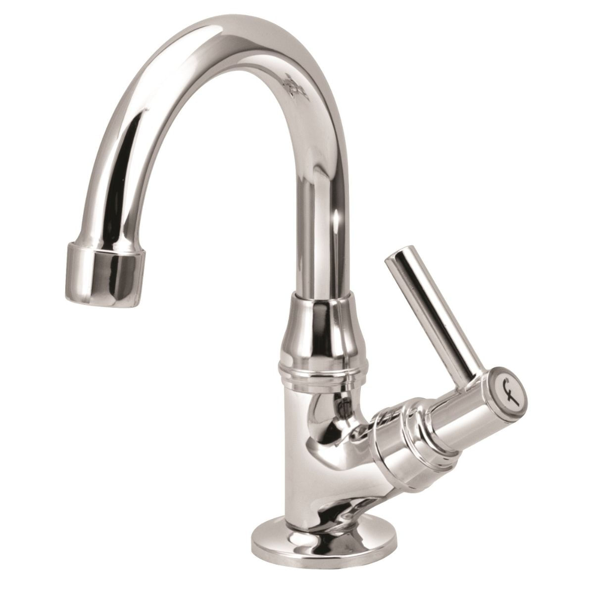 Encontraproduto.com.br - Torneira para Banheiro Mesa Bica Móvel C55 Cromado - 9.11.0711.25 - Forusi