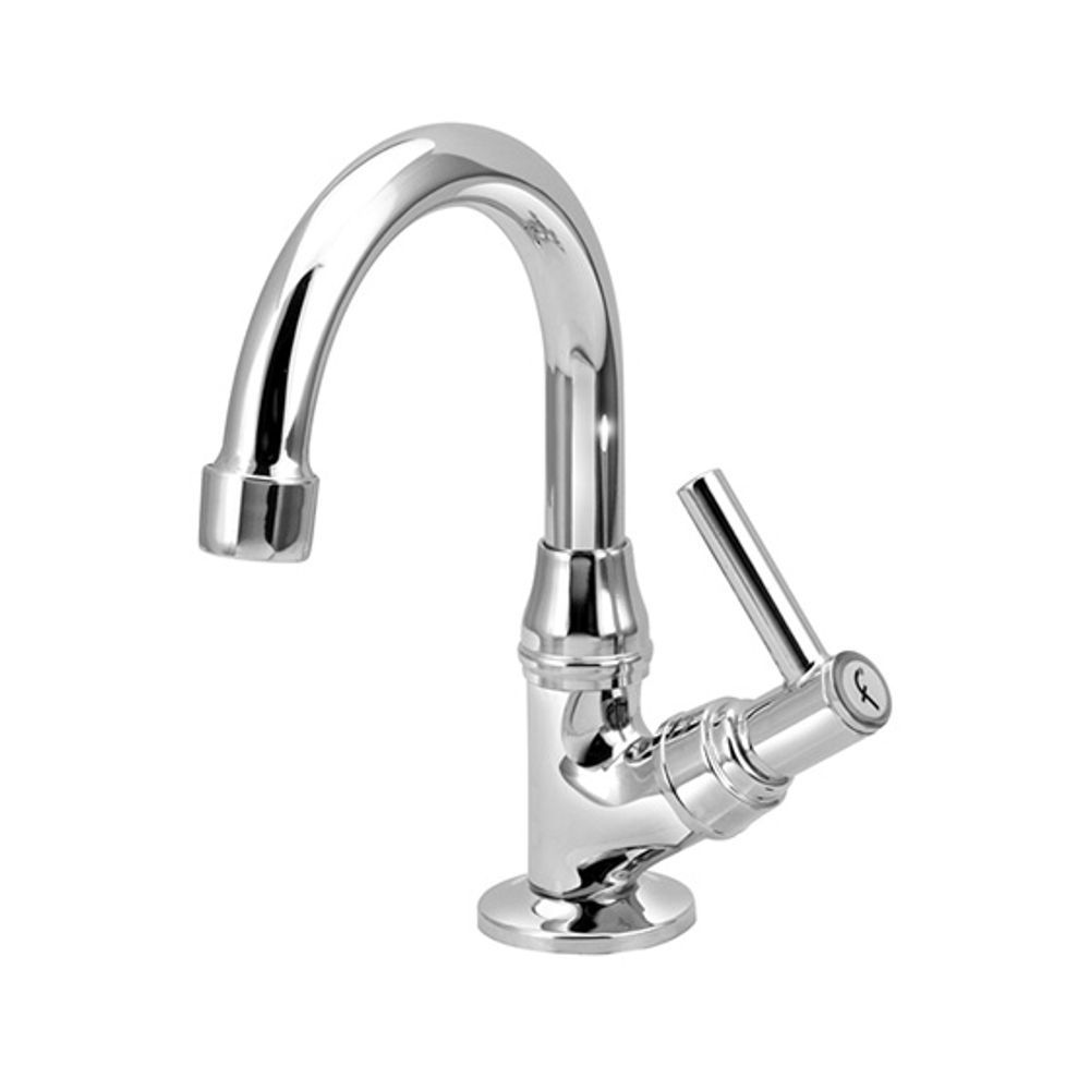 Encontraproduto.com.br - Torneira para Banheiro Mesa Bica Móvel C55 Cromado - 9.11.0711.25 - Forusi