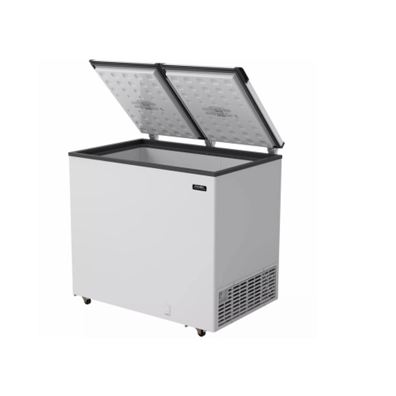 Encontraproduto.com.br - Freezer Horizontal Esmaltec Branco 325L ECH350