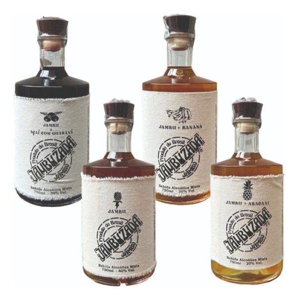 Cachaça Jambuzada Pura 750ml.