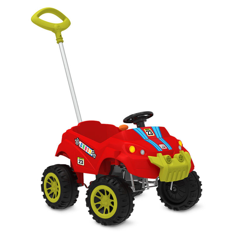 Veículo de Passeio a Pedal - Babycross - Vermelho - Bandeirante