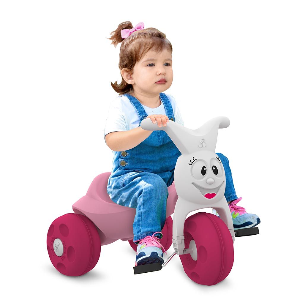 Encontraproduto.com.br - Triciclo Infantil Europa Rosa Bandeirante
