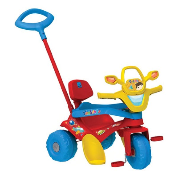 Triciclo Tonkinha Passeio Pedal 853 Vermelho Bandeirante