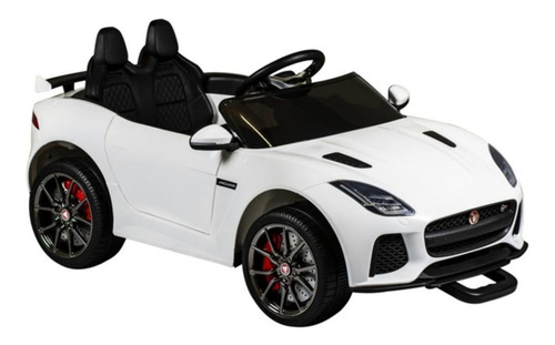 Carro Elétrico Jaguar Branco - 12V Controle Remoto - Bandeirantes
