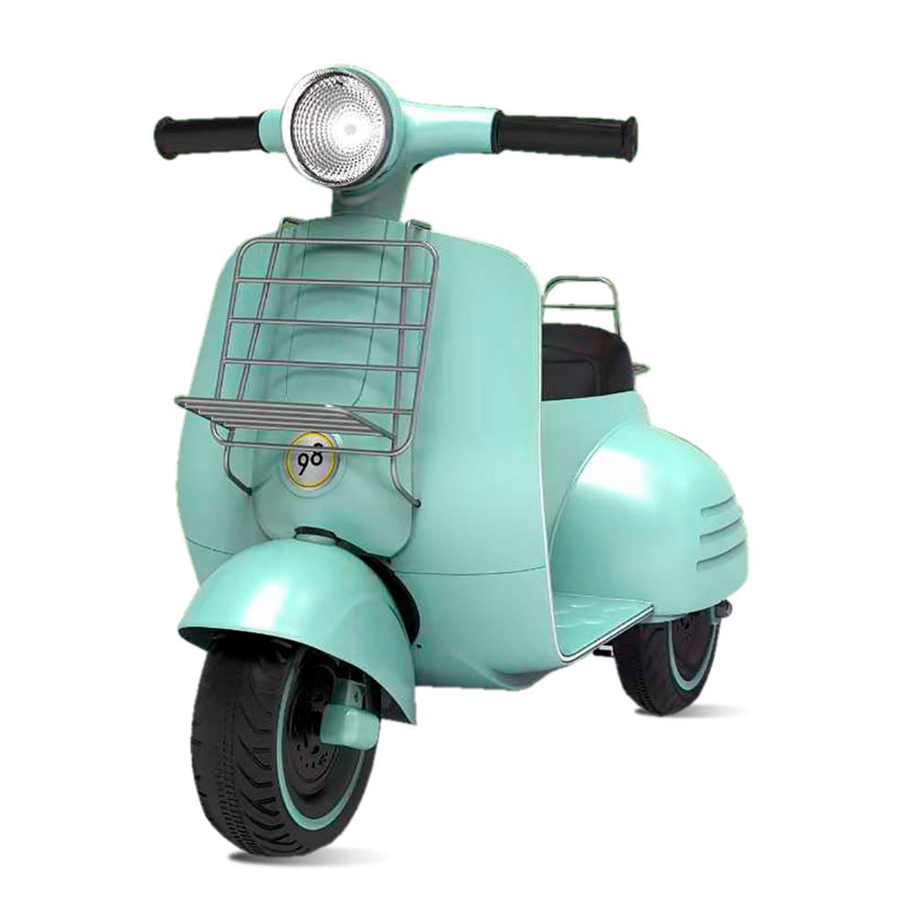 Moto Lambreta - Eletrica - Infantil 6V - Turquesa BANDEIRANTE